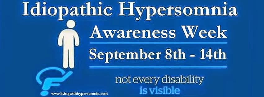 Events: September 8-14, 2014 is Idiopathic Hypersomnia Awareness Week